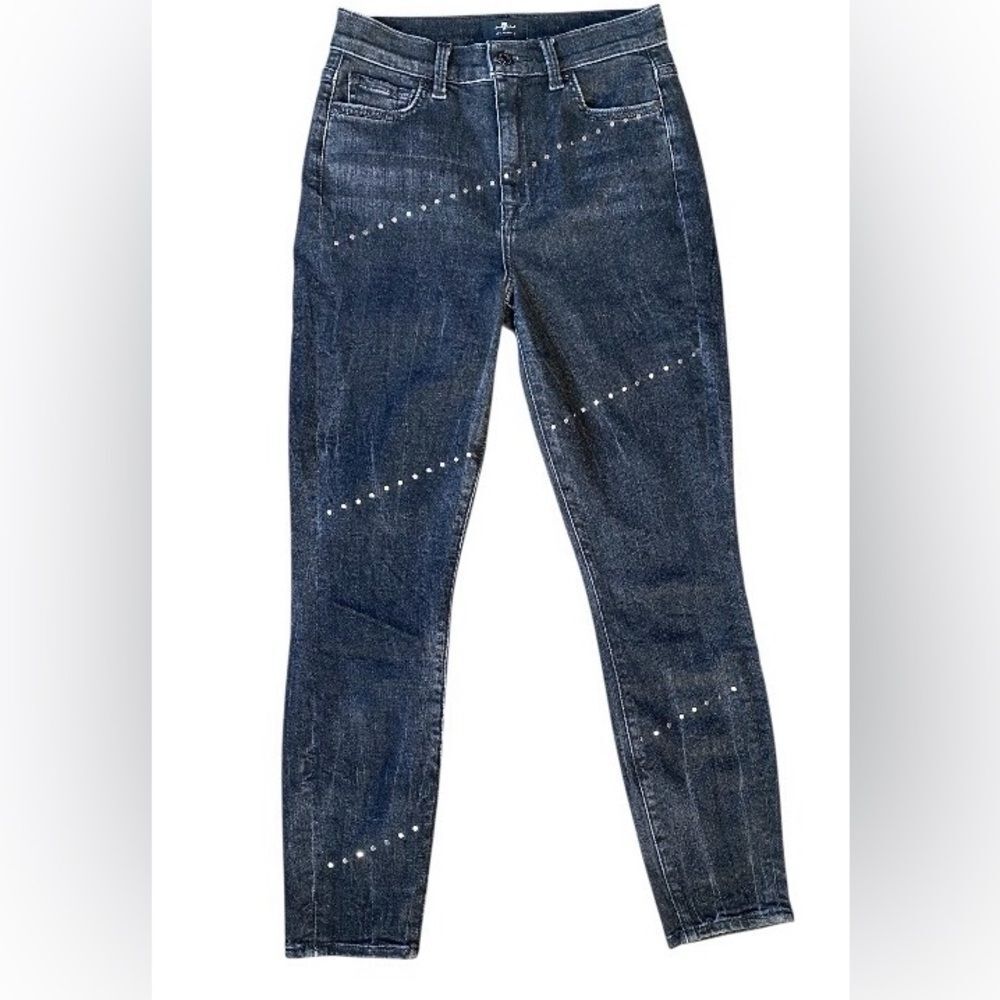 7 For All Mankind Ankle Skinny Jeans Size 26